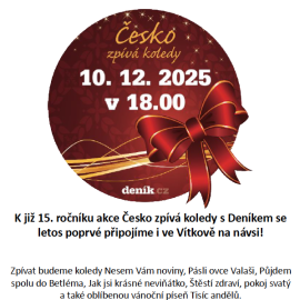 Vítkov zpívá koledy